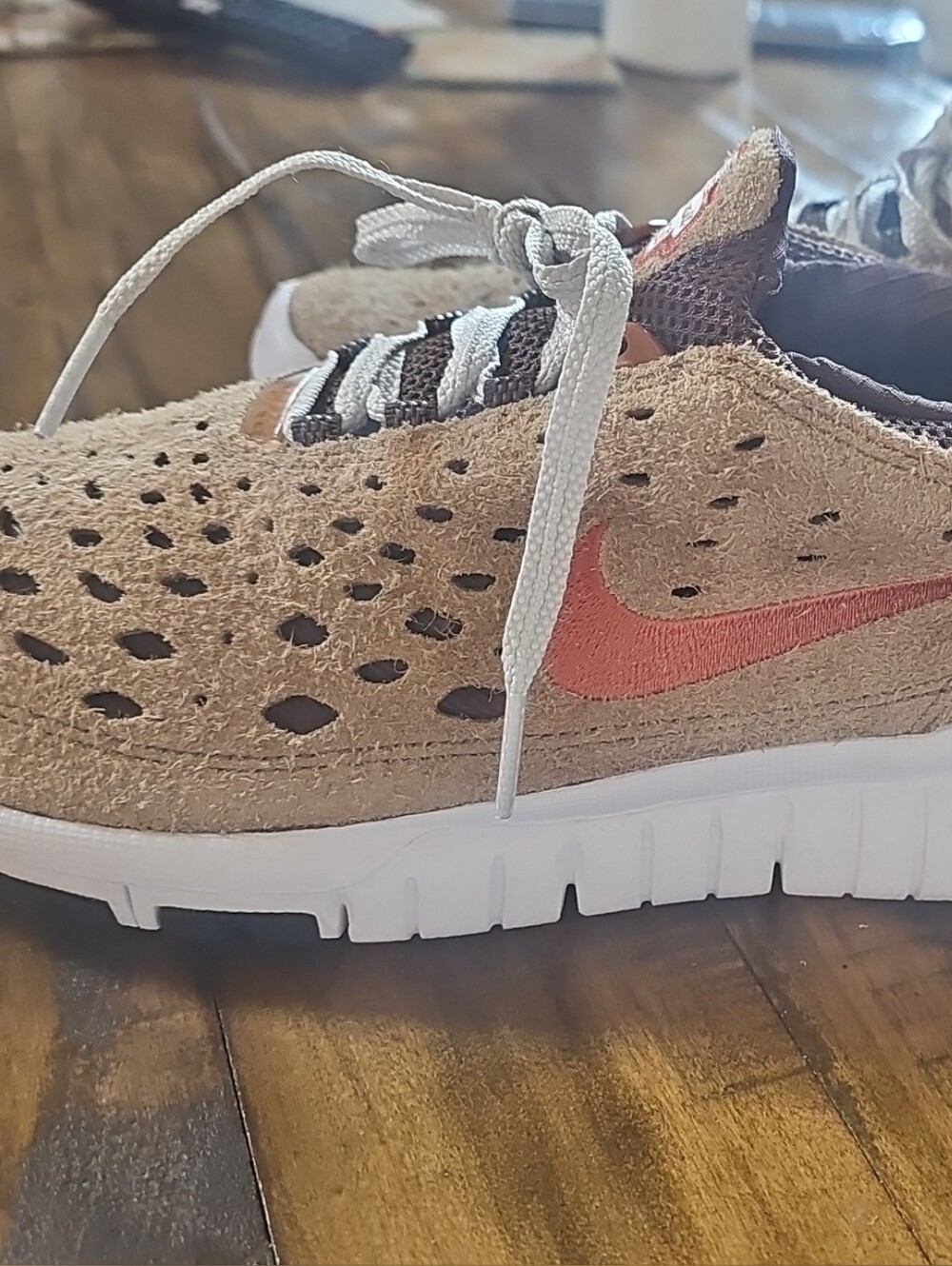 New! Men's Nike Free Run Trail 'Dark Driftwood'